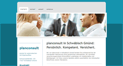 Desktop Screenshot of planconsult.net