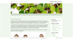 Desktop Screenshot of planconsult.ch